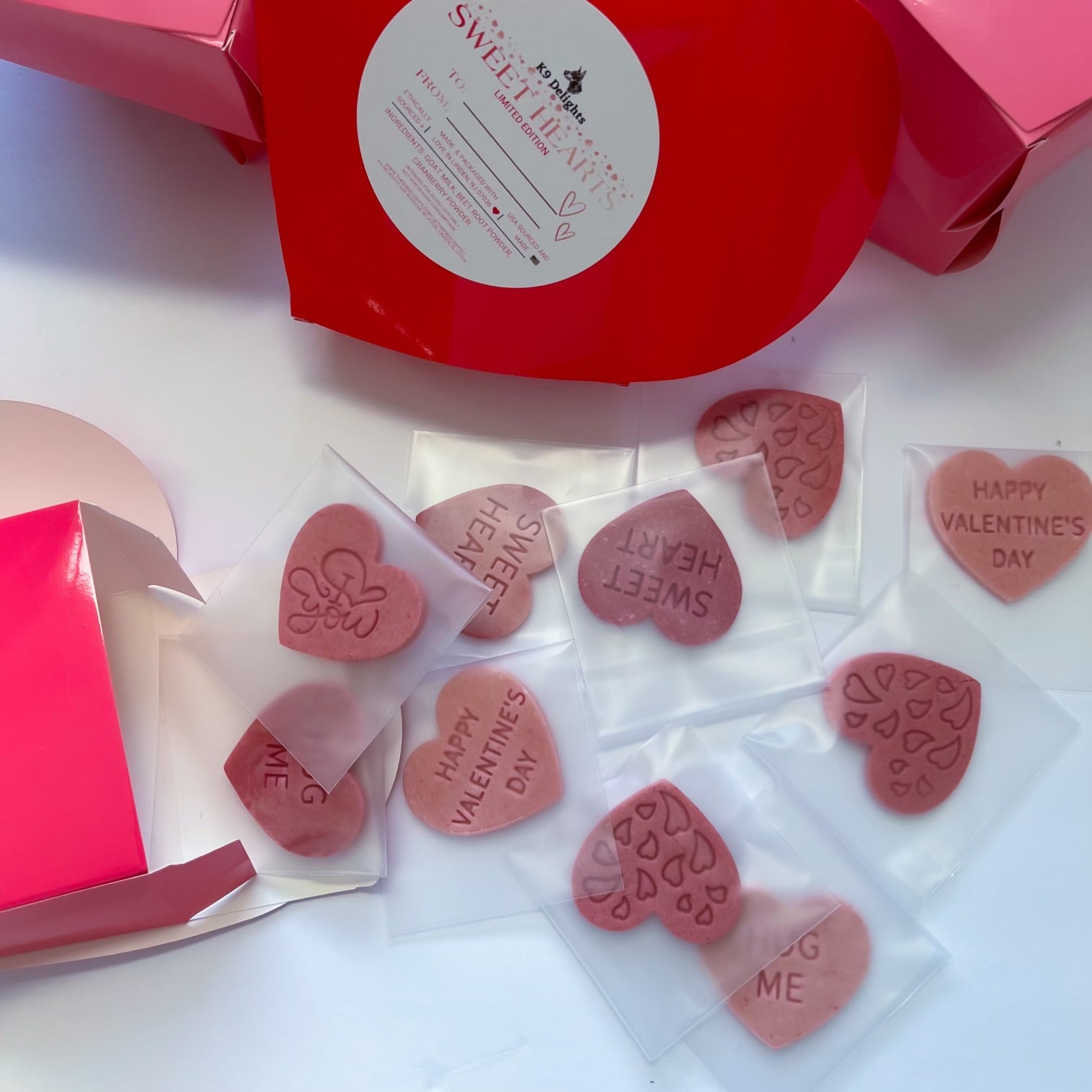 Sweet Heart Cookies – K9 Delights